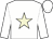 White, beige star