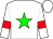 White body, green star, white arms, red armlets, white cap