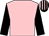 Pink, black sleeves, striped cap