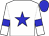 White, blue star, armlets and cap