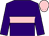 Purple, pink hoop, purple sleeves, pink cap