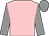 pink, grey sleeves and cap