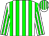 White and Green stripes