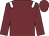 Garnet body, white epaulettes, garnet arms, garnet cap