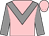 Pink, grey chevron & sleeves, pink cap