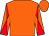 Orange, orange and red diabolo on sleeves