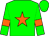 green, orange star and armlets