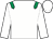 WHITE, EMERALD GREEN epaulets