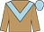 Light Brown, Light Blue chevron and cap