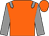 Orange, grey epaulets and sleeves