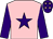 Pink, Purple star and sleeves, Purple cap, Pink stars