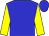 blue, yellow sleeves