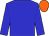 Big-blue body, big-blue arms, orange cap
