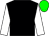 Black body, white arms, green cap