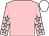 Pink, light blue stars on sleeves, white cap