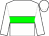 White body, green hoop, white arms, white cap