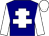  NAVY, WHITE Cross of Lorraine, sleeves and cap
