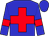 Blue, red cross and armlets