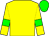 Yellow body, yellow arms, big-green armlets, big-green cap