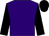 purple, black sleeves and cap