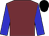 Garnet body, big-blue arms, black cap
