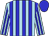light blue, blue stripes, blue cap