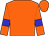 Orange, blue armlets