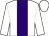 White body, purple stripe, white arms, white cap