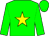 green, yellow star