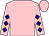 Pink, purple diamonds on sleeves