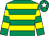 Emerald Green, Yellow hoops, Emerald Green cap, White star