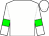 White body, white arms, green armlets, white cap