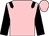 Pink, black epaulettes and sleeves, pink cap