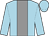 Light Blue, Grey stripe