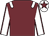 Garnet body, white epaulettes, white arms, garnet seams, white cap, garnet star