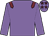 Mauve body, garnet epaulettes, mauve arms, mauve cap, garnet stars