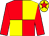 Red and yellow (quartered), red sleeves, yellow cap, red star