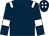 dark blue, white epaulettes, white armbands, white spots on cap