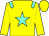 Yellow, aqua star and epaulets