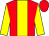 Red, yellow stripe and sleeves