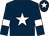 Dark blue, white star, armlets and star on cap