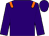 purple, orange epaulets