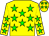 Yellow, green stars