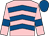 PINK, ROYAL BLUE chevrons and armlets, ROYAL BLUE cap