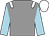 Grey, white epaulets, light blue sleeves, white cap