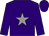 Purple, grey star