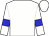 White, blue armbands, white cap