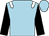 light blue, white epaulets, black sleeves