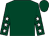 Dark green, white stars on sleeves