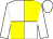 White body, yellow quartered, white arms, white cap